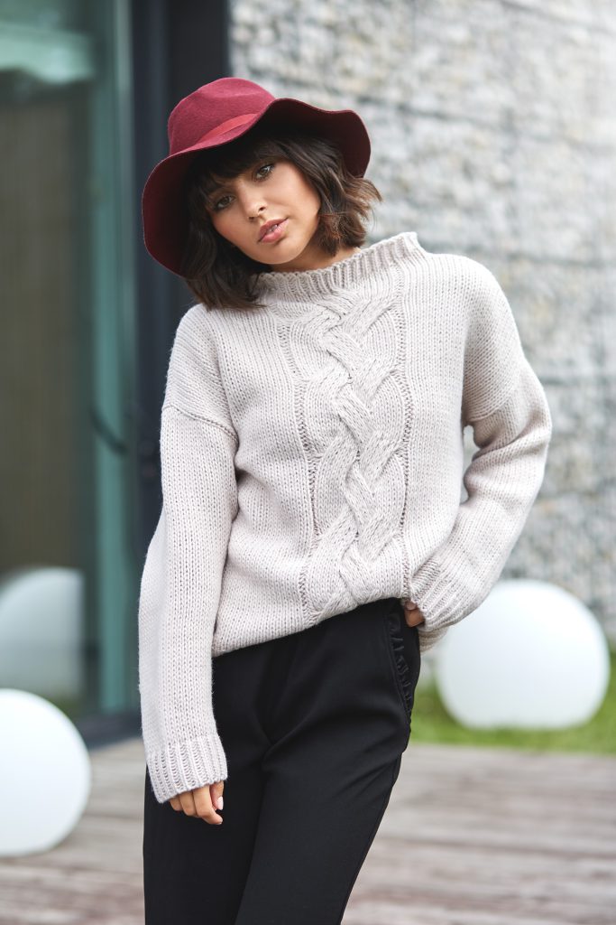 sweter do figury